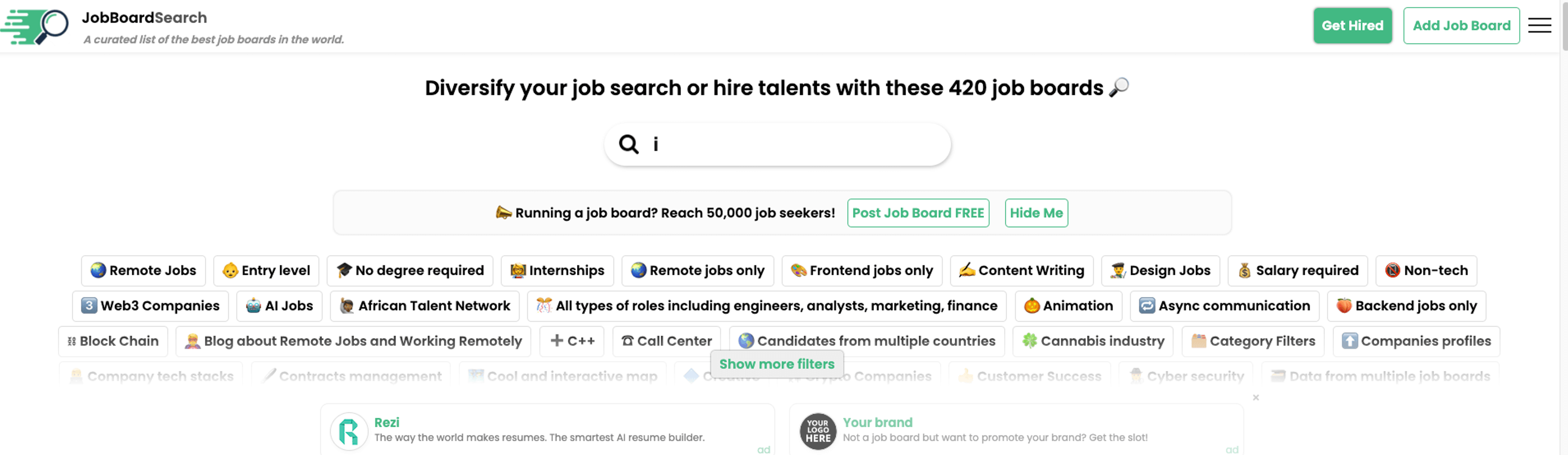 Cover Image for Job Board Directory Generates $1.2K+ Per Month